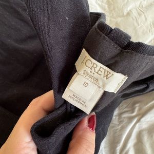 J. Crew Pixi Pant size 10 black